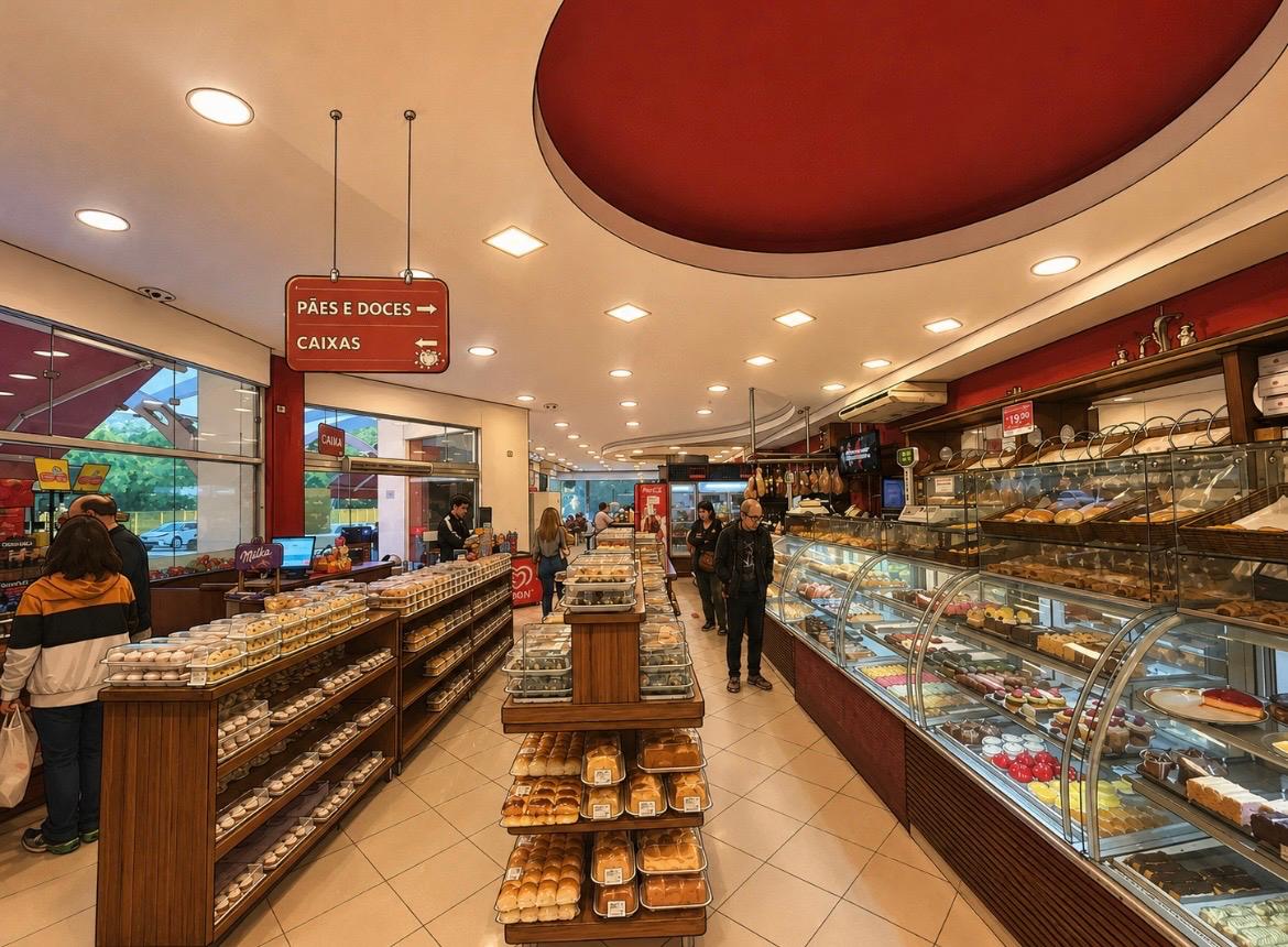 Interior da Padaria